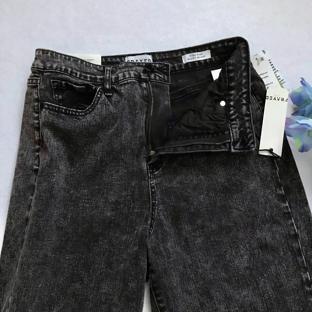 Frayed Jeans nwt high